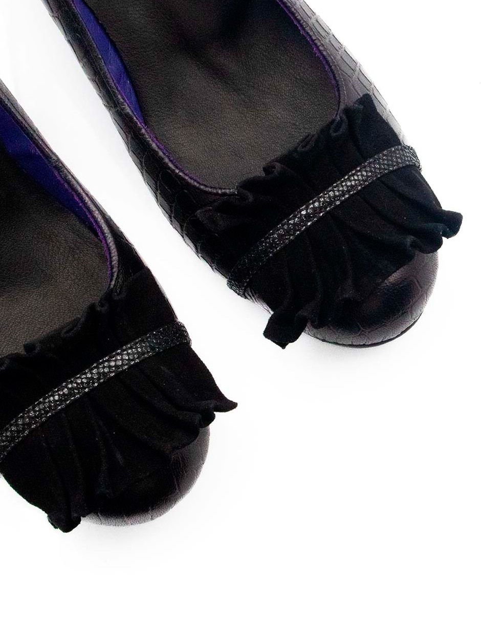 Zapatilla de piel 6