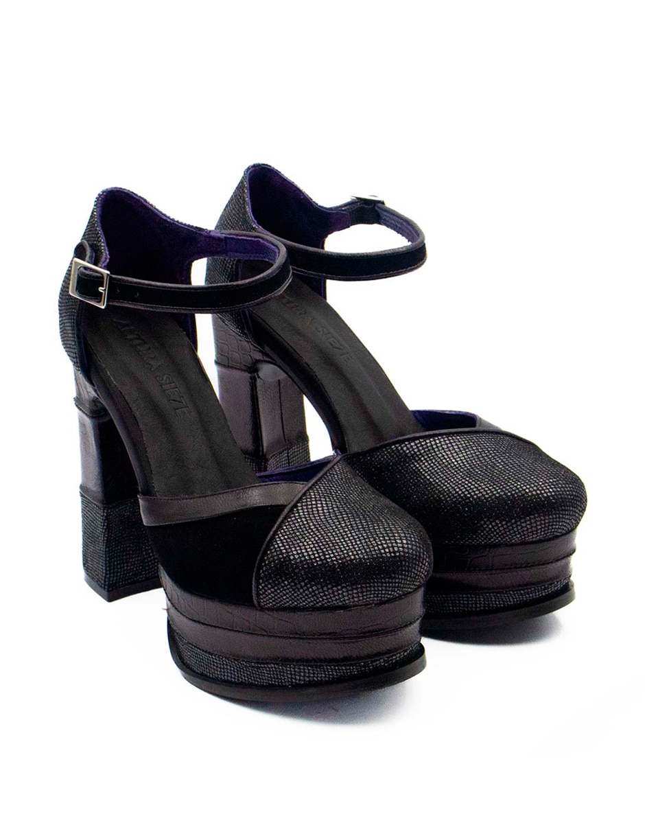 Zapatilla de piel 3