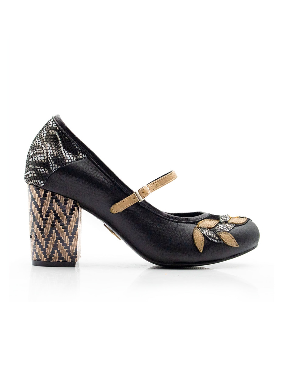 Zapatilla de piel Zapatilla de piel