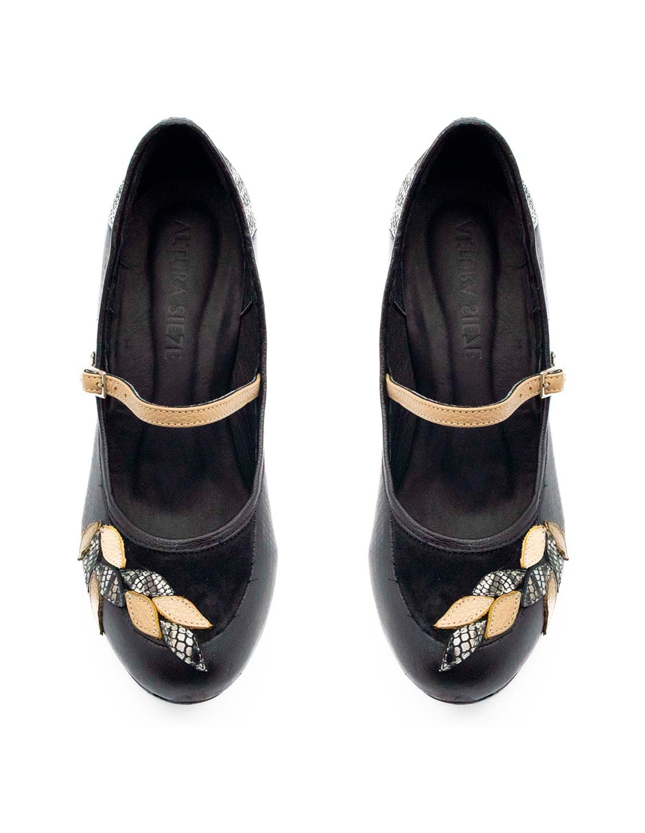 Zapatilla de piel 7
