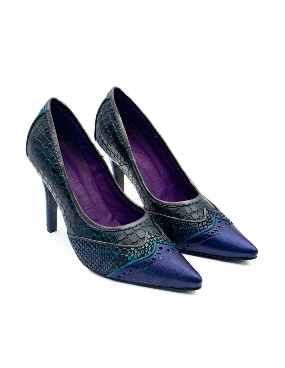 Zapatilla de piel 4