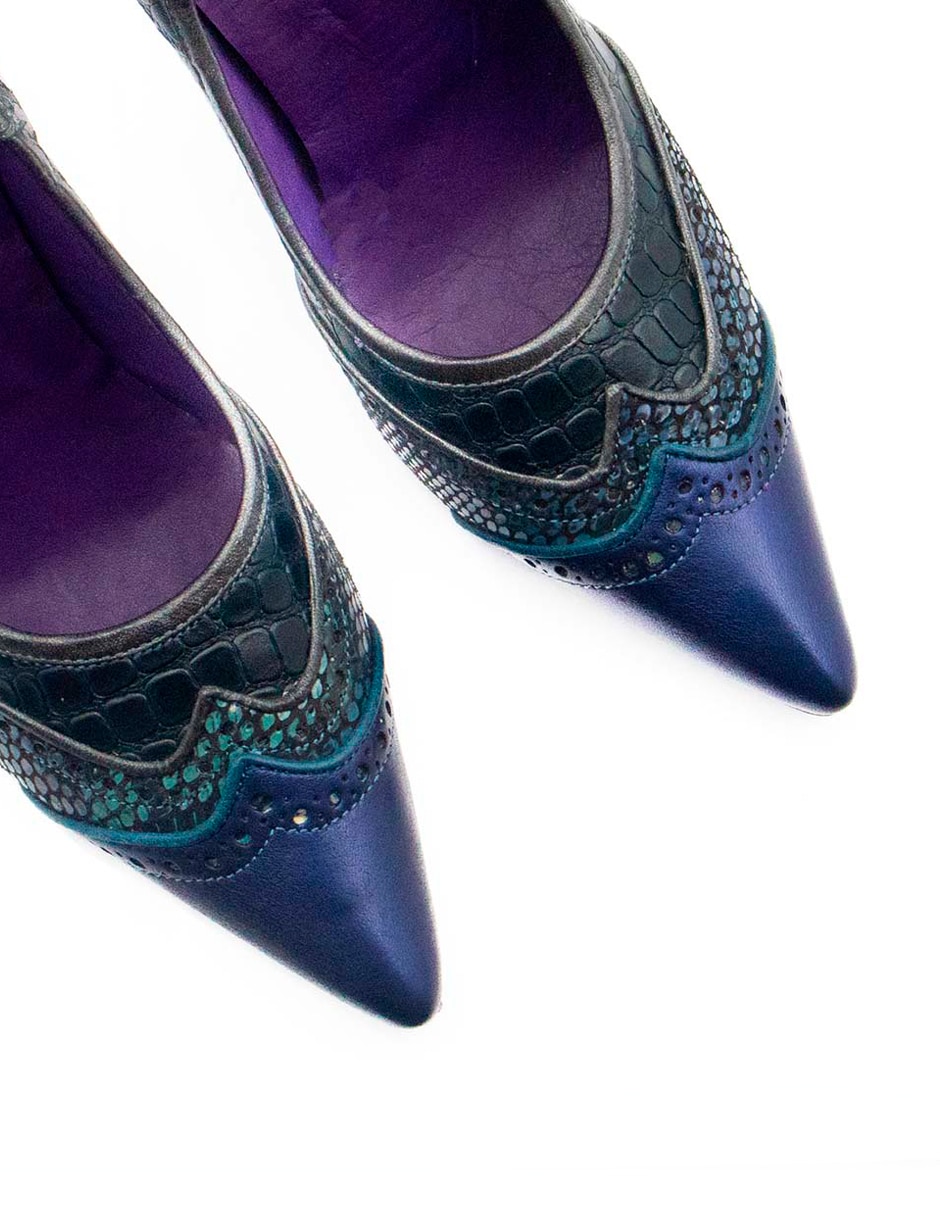 Zapatilla de piel 7