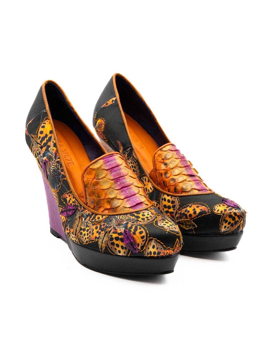 Zapatilla piel 2