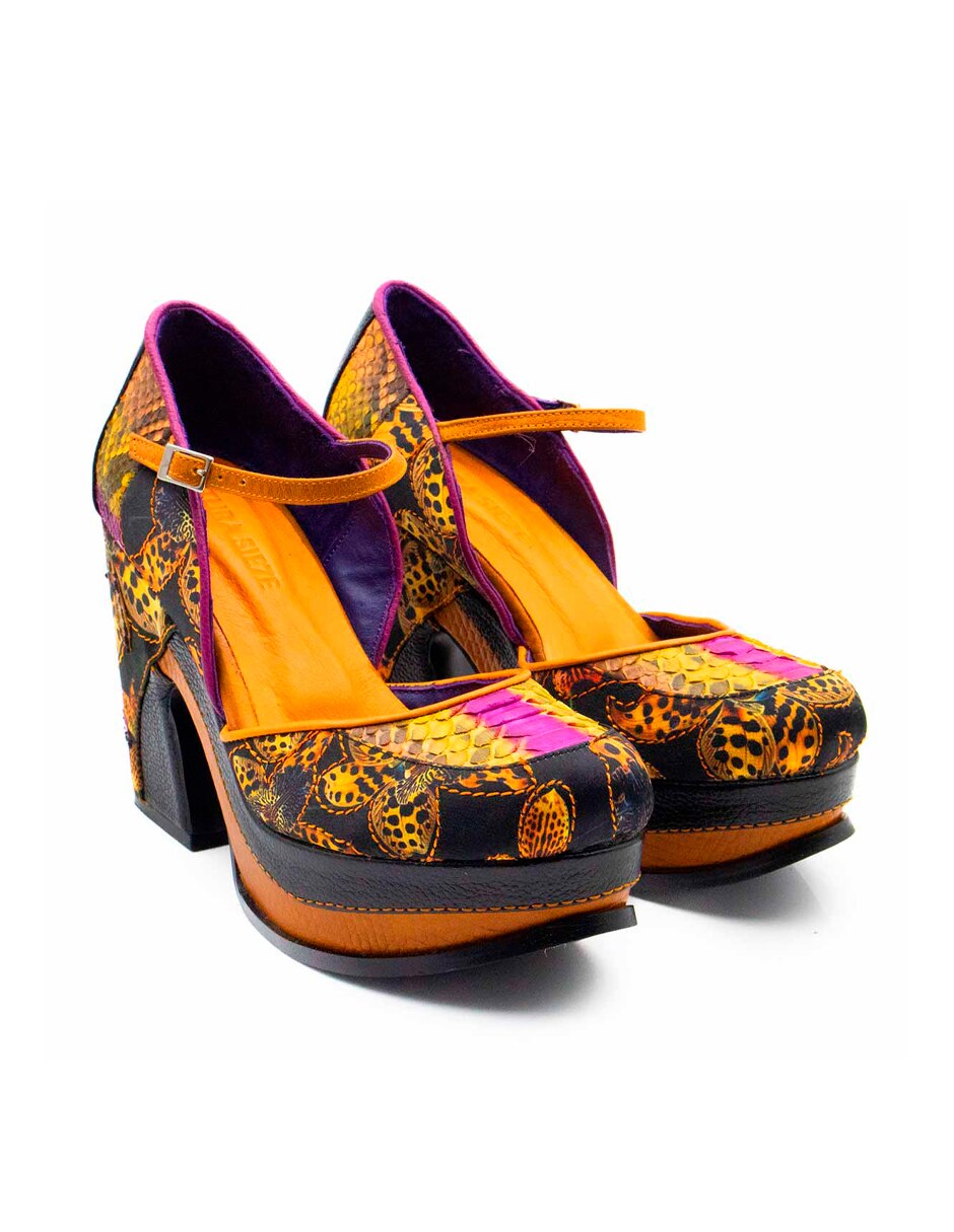 Zapatilla de piel 3
