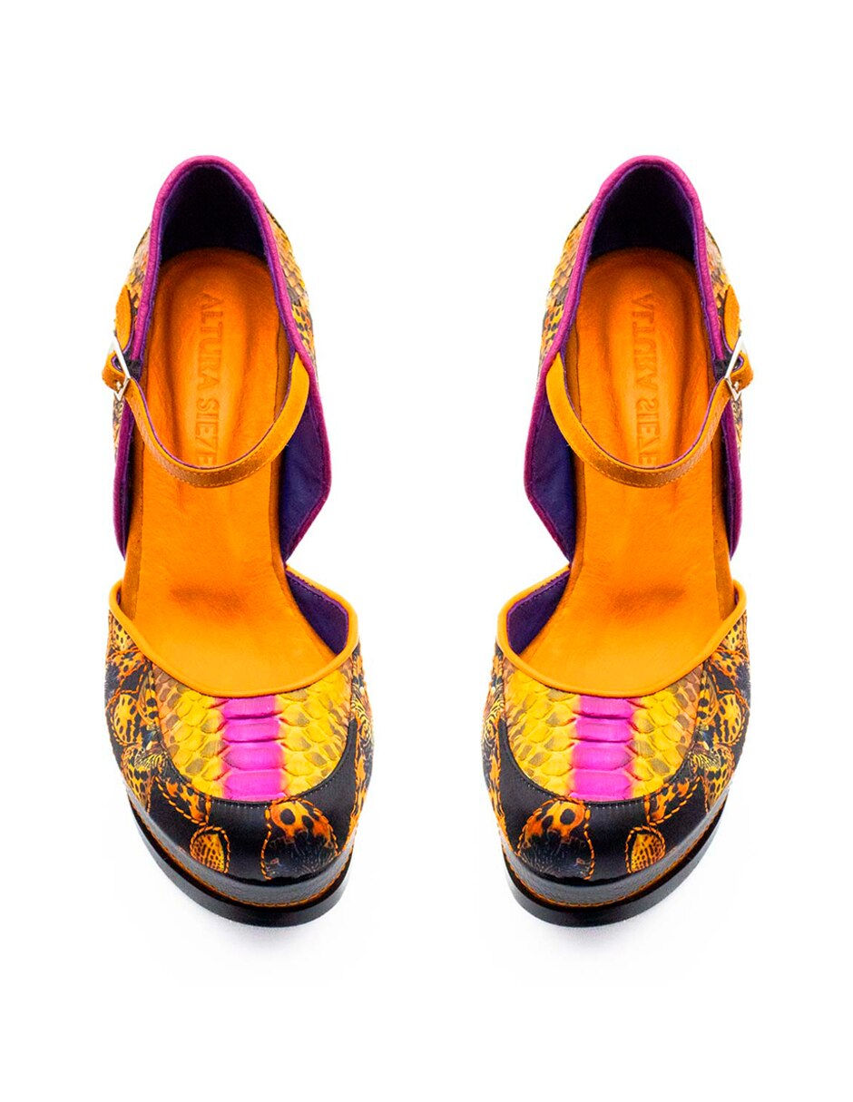 Zapatilla de piel 4
