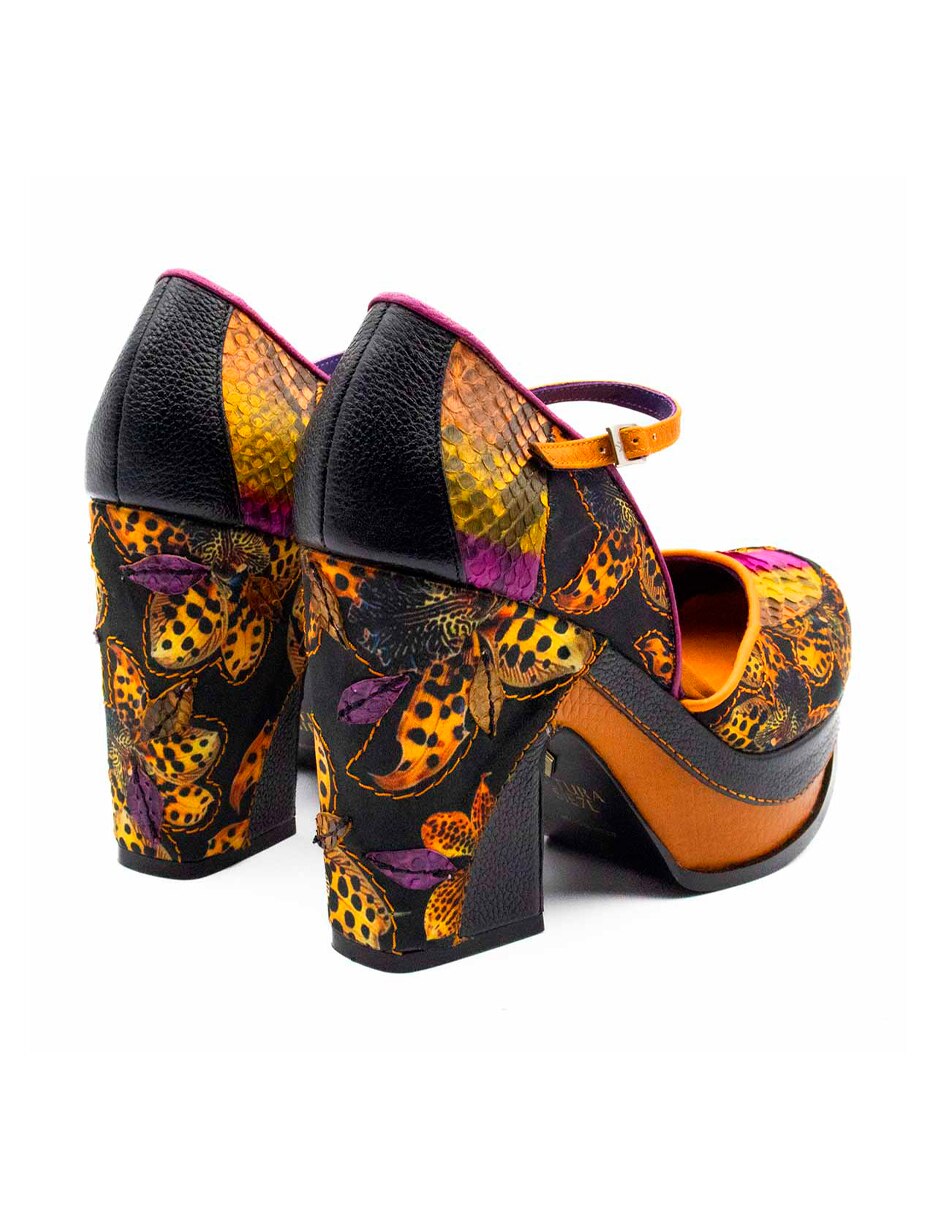 Zapatilla de piel 5