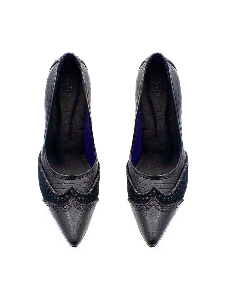 Zapatilla de piel 5