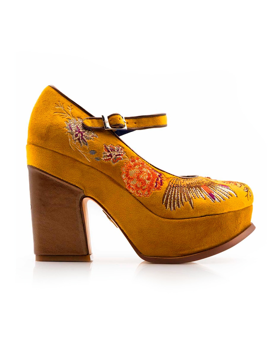 Zapatilla de piel Zapatilla de piel