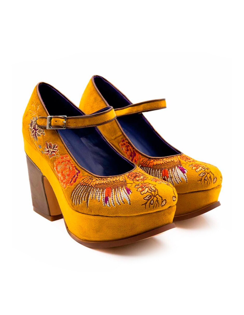 Zapatilla de piel 2