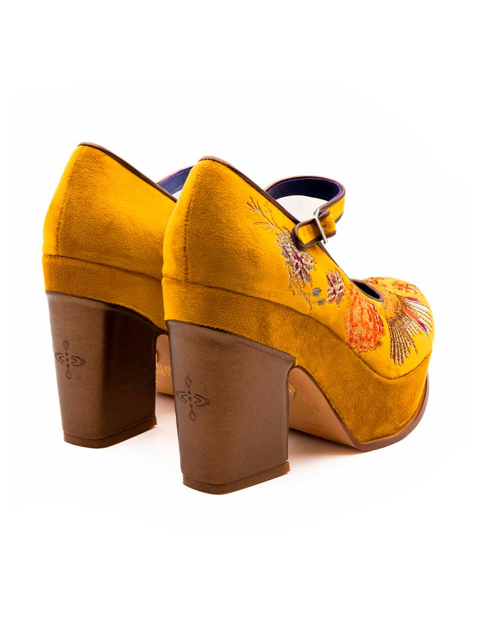 Zapatilla de piel 3