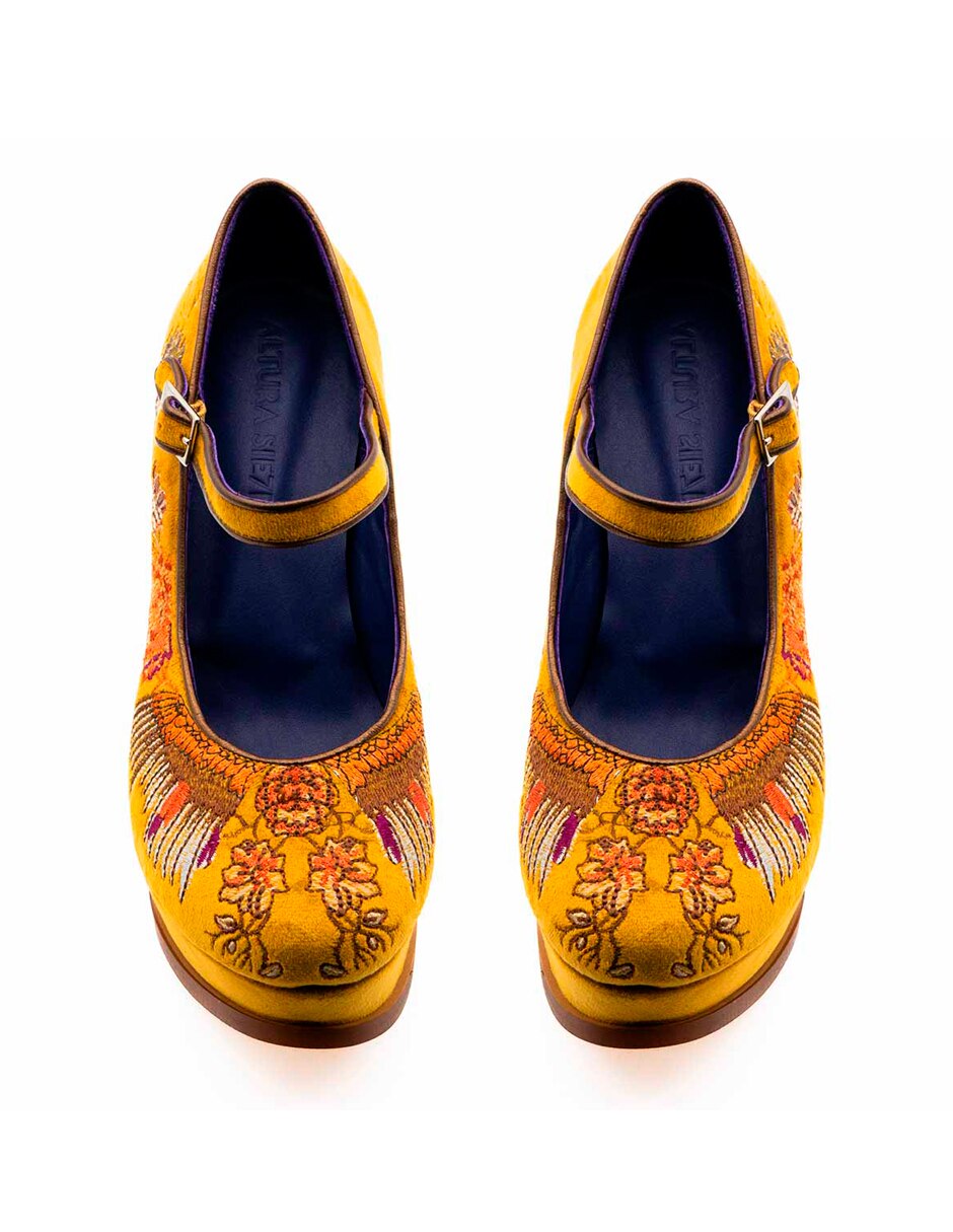 Zapatilla de piel 4