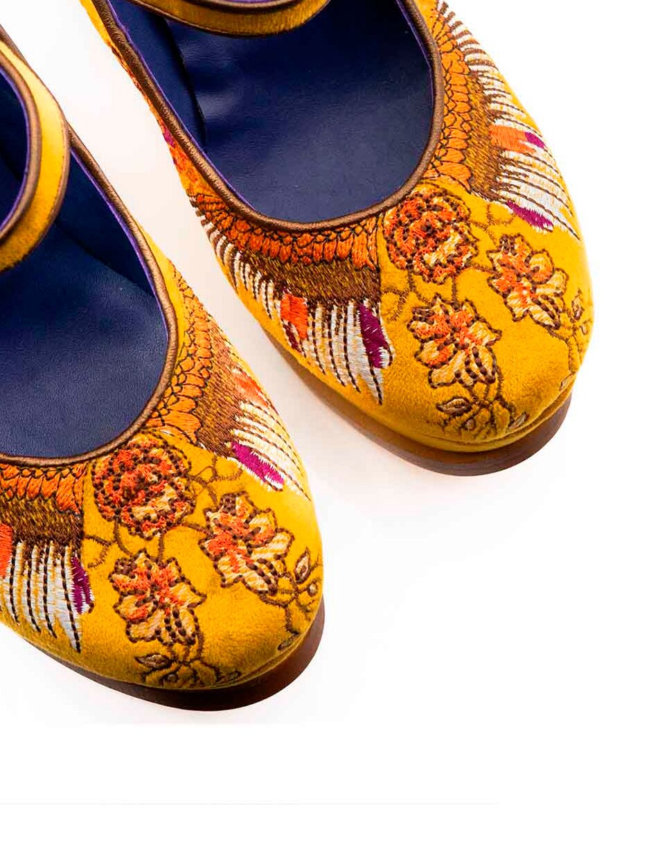 Zapatilla de piel 5
