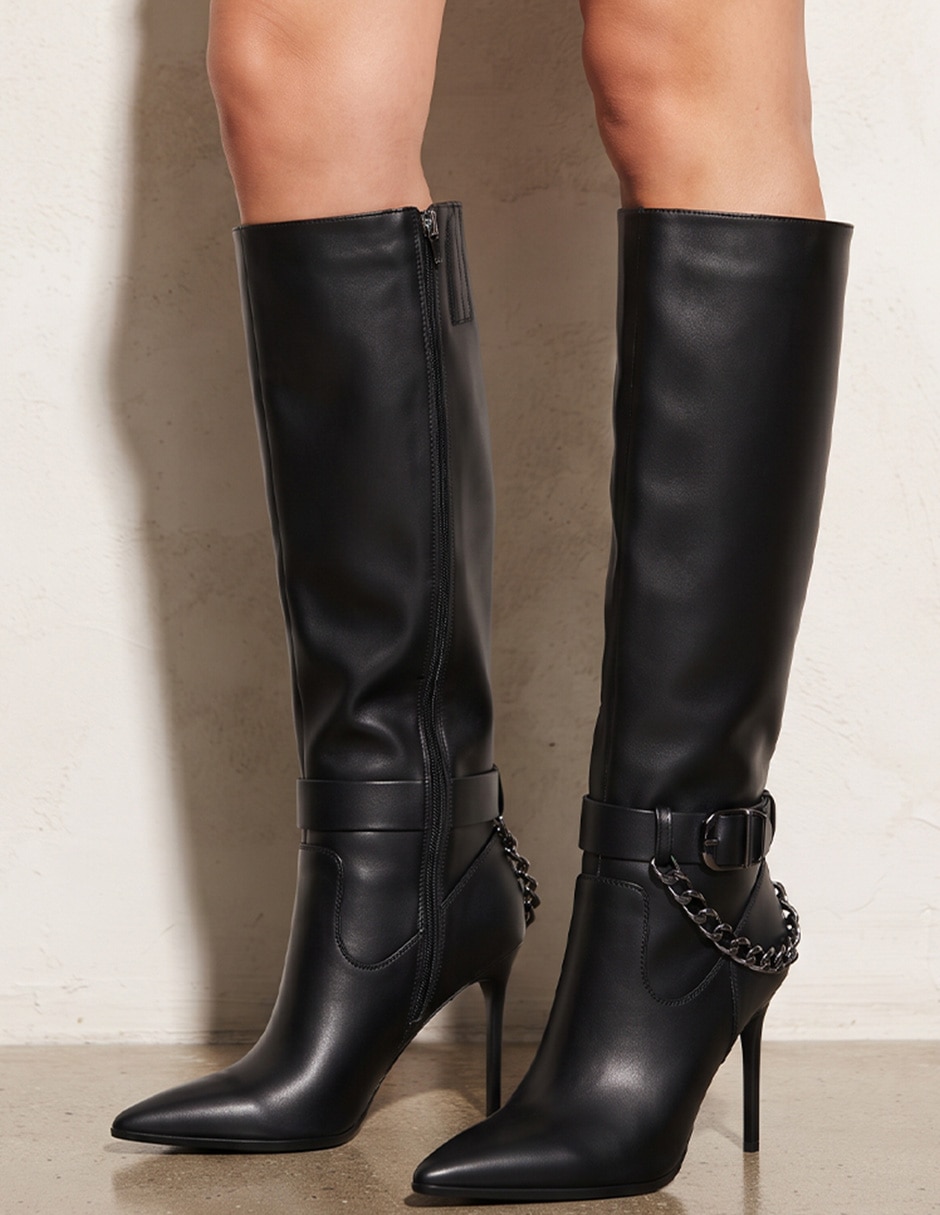 Bota abajo de la rodilla para mujer 7