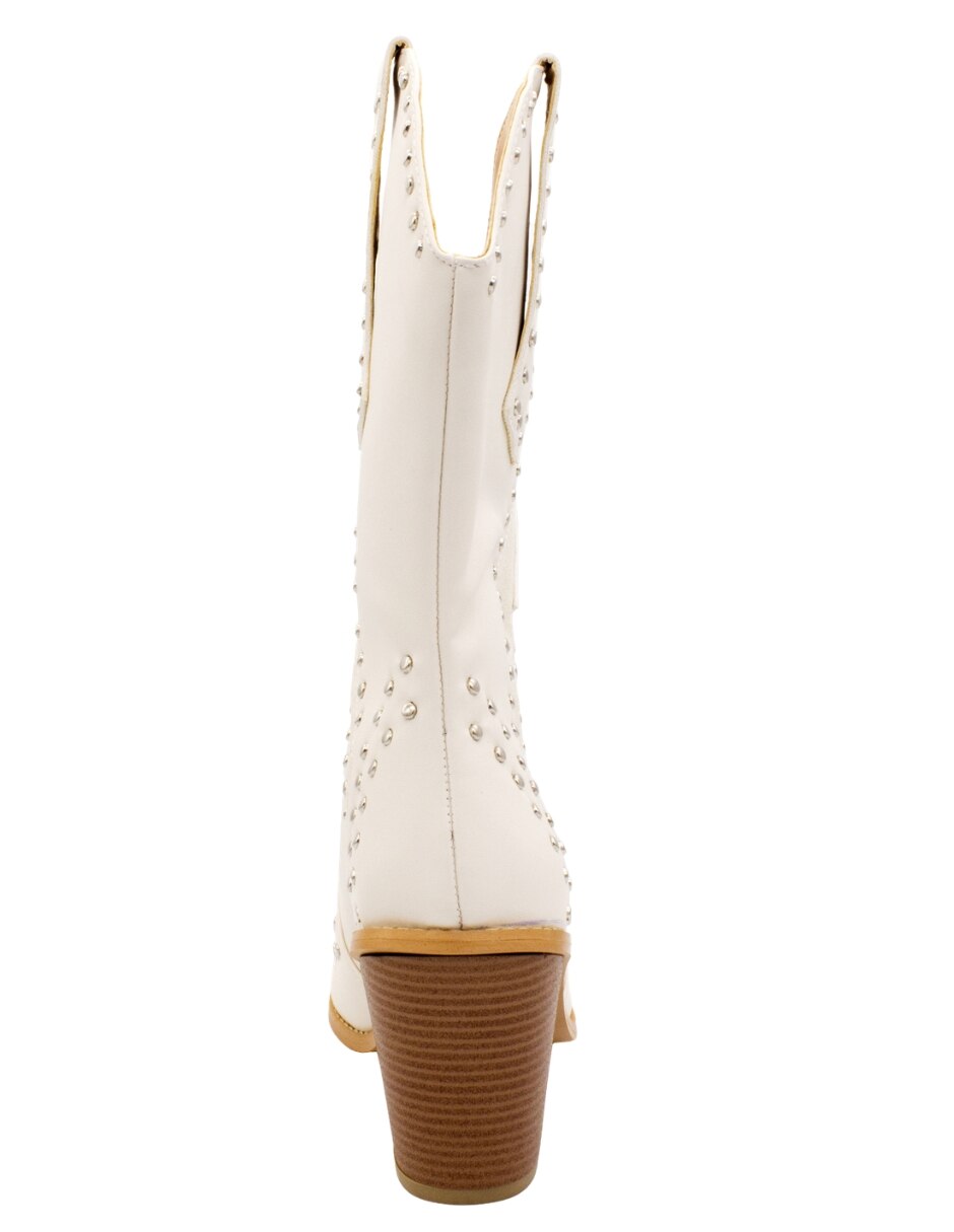 Bota cowboy arriba del tobillo botas para mujer 3