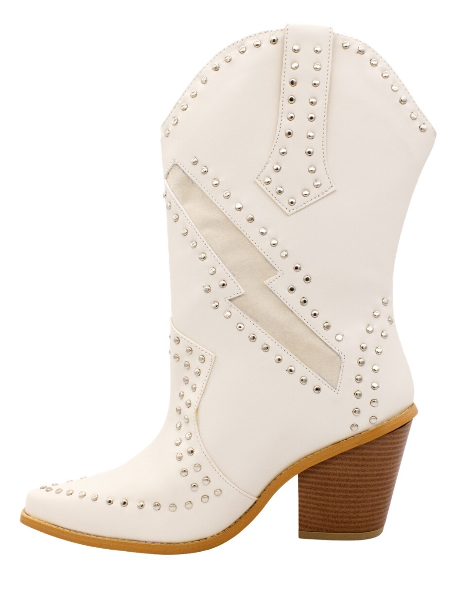 Bota cowboy arriba del tobillo botas para mujer 5