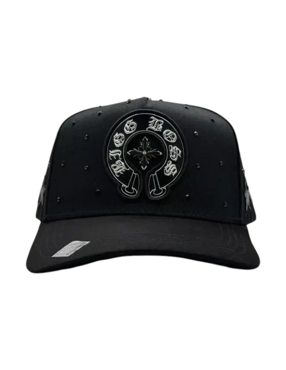 Gorra visera curva snapback casual Big Boss Deluxe Black para hombre