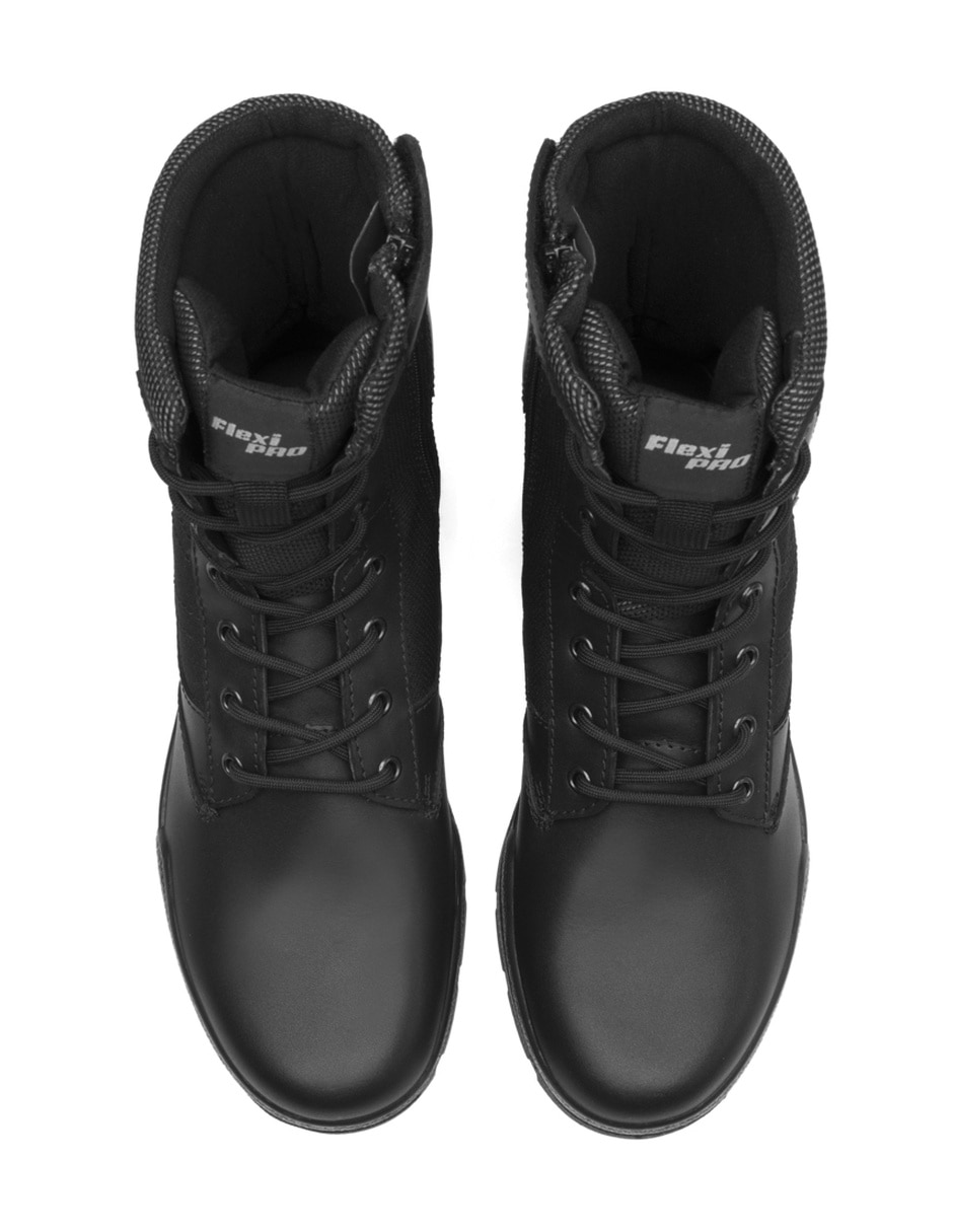 Bota industrial de piel para hombre 4
