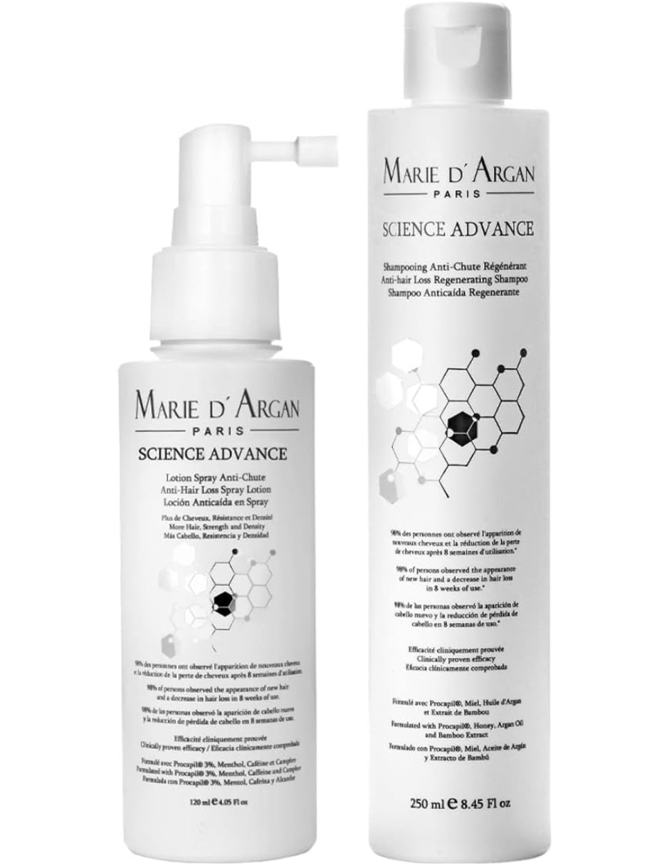 Set de shampoo para cabello todo tipo Science Advance Marie D' Argan Set de shampoo para cabello todo tipo Science Advance Marie D' Argan