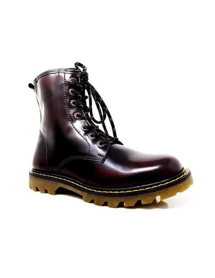 Bota arriba del tobillo Dasalo de piel para mujer