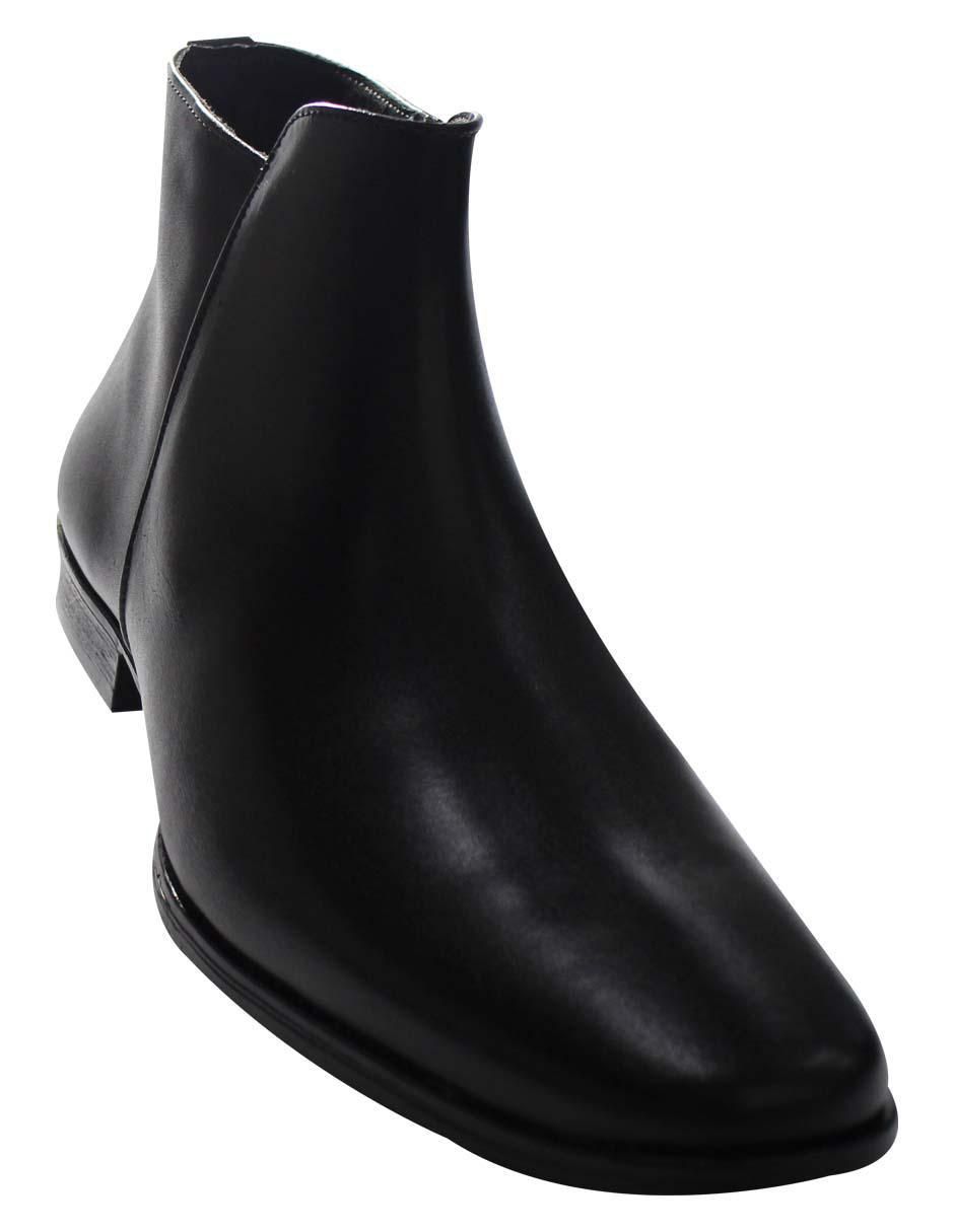 Botín de piel para hombre Botín de piel para hombre