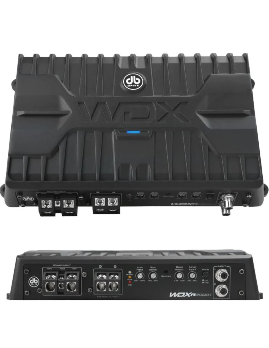 Amplificador para auto WDX-R2000.1 de 12 VDC